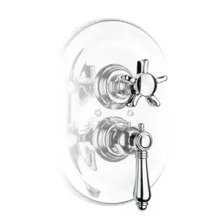 Nicolazzi Dames Anglaises Смеситель для душа, встраиваемый, 3/4&rdquo; с запорным вентилем, цвет: хром