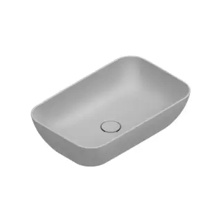 Catalano Green Раковина 60x38см накладная, без отв., цвет: Cemento Satinato