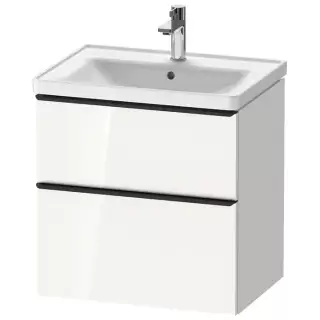 Duravit D-Neo Тумбочка подвесная 63.4x45.2х62.5см., раковина, 1 ящик, цвет: белый высокоглянцевый