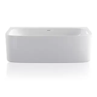 Knief Summer Wall Ванна пристенная 190x100x60см., щелевой перелив, цвет: белый