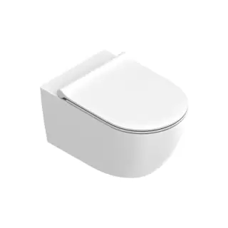 Catalano Sfera Унитаз подвесной 55х35см, безободковый, смыв Tornado, покрытие Twinglaze+, цвет: белый матовый