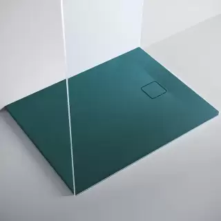 Salini Oasi Поддон 120х90х3см, с сифоном, материал: S-Stone, цвет: RAL6004 матовый