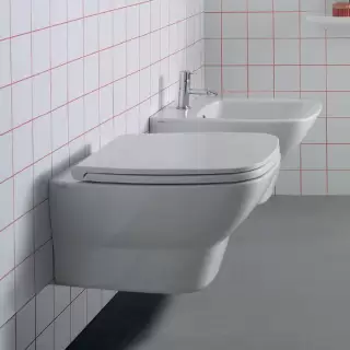 Globo Daily Унитаз подвесной БЕЗОБОДКОВЫЙ 53х37см, с системой скрытого крепежа, цвет: белый