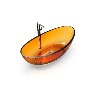 Knief Oval Shape Ванна отдельностоящая 180х93x56см., из полимерного материала, цвет: Arangonit # 050