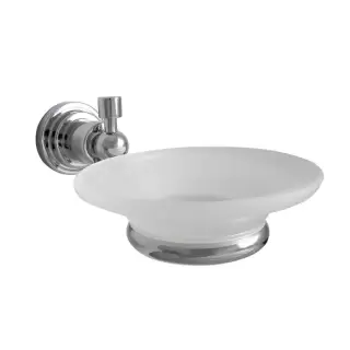 Nicolazzi Monte Croce Мыльница, подвесная, цвет: хром/белый