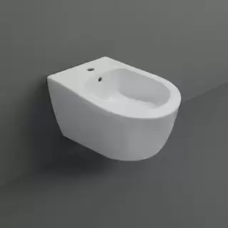 Simas Trevi Биде подвесное 56.5х37.5 см, с 1 отв., цвет: белый матовый