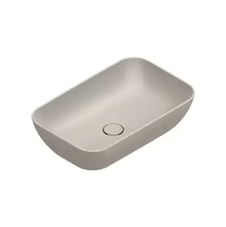 Catalano Green Раковина 60x38см накладная, без отв., цвет: Sabbia Satinato