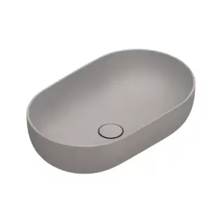 Catalano Sfera Раковина 60x37см накладная, без отв., цвет: Tortora Satinato