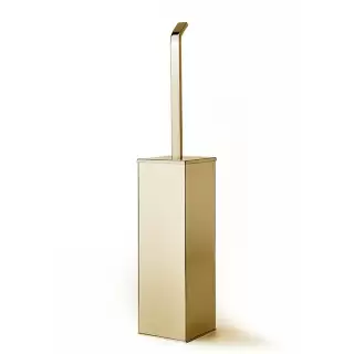 3SC Serie WIL Туалетный ёршик, напольный, цвет: золото 24к. Lucido