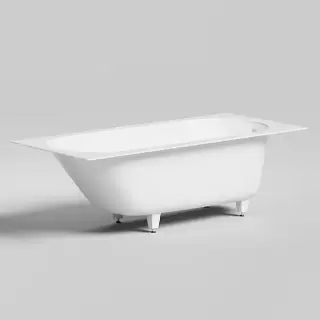 Salini Ornella Встраиваемая ванна 180х80х60cм, овальная чаша, S-Stone, цвет: белый матовый