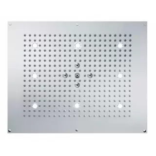 BOSSINI Dream Верхний душ 570 x 470 мм, с 8 LED (белый), 2 режима (дождь, распыление), цвет: хром