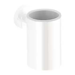 Colombo Plus Стакан подвесной, цвет: белый матовый