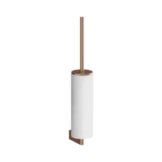 Gessi Origini Туалетный ёршик, подвесной, цвет: белый/Copper Brushed PVD