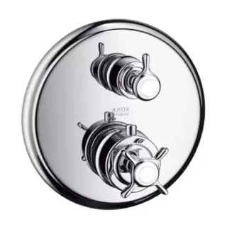 Axor Montreux, Термостат Highflow 59 л / мин, с рычаговой рукояткой, СМ, внешняя часть, цвет: хром