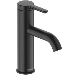 Duravit Circle M Смеситель для раковины, на 1 отв., с донным клапаном, цвет: черный матовый