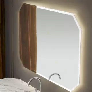 VITAGE milldue edition Зеркало CRYSTAL 108х88см, со светодиодной подсветкой