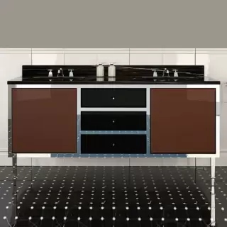 Devon&Devon Jazz 3, Комплект мебели, напольный, Цвет: fango/deep black