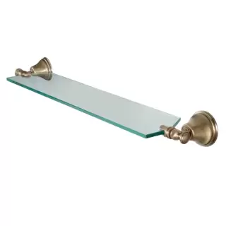 TW Harmony 018, стеклянная полочка 71см, подвесной, цвет: бронза