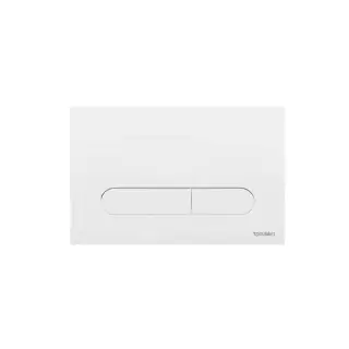 Duravit DuraSystem А2 Beta 100 Клавиша смыва для унитаза, двойной смыв, цвет: белый