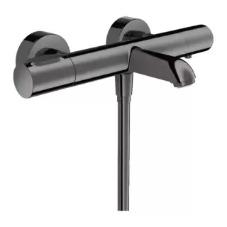 Axor Citterio M Смеситель для ванны, настенный, термостатический, цвет: полированный черный хром