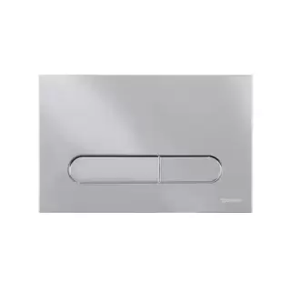 Duravit DuraSystem Beta 100 Клавиша смыва для унитаза, двойной смыв, цвет: хром