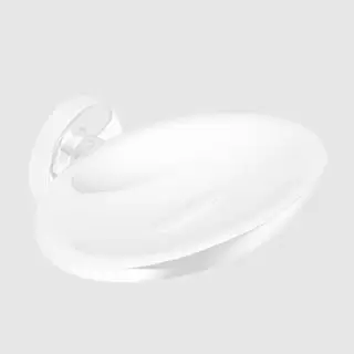 Colombo Plus Мыльница подвесная, цвет: белый матовый