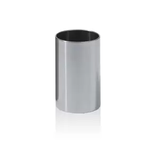 Decor Walther DW 104 Корзина для бумаги 20xh32см, напольная, цвет: сталь полированная