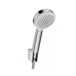 Hansgrohe Crometta 100 1j Ручной душ 10см., с держателем, цвет: белый/хром