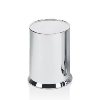 Decor Walther DW 35 Корзина для бумаги 21xh25см, напольная, цвет: хром