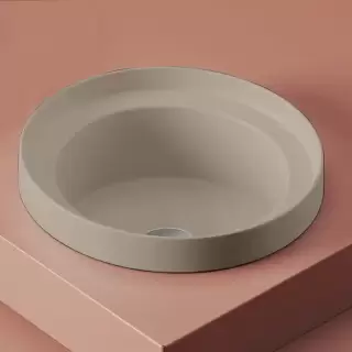 Artceram Fuori Scala Раковина 40 см, без отв., встраиваемая, без перелива, цвет: matera