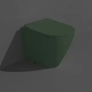 Simas Juniper Унитаз напольный 53,5x370xh42см, смыв Tornado, безободковый, цвет: mirto matt