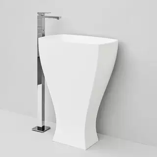 Artceram JAZZ Livingtec Раковина напольная с сифоном, 60х48х85см, цвет: белый глянцевый
