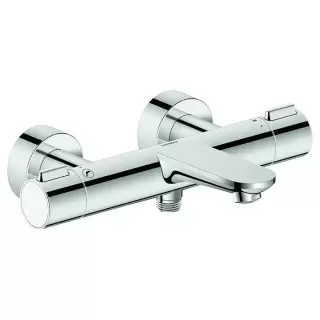 Duravit Wave Смеситель для ванны, настенный, термостатический, цвет: хром