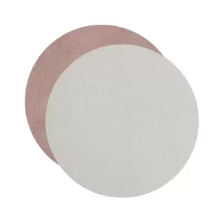 ADJ Круглый плейсмат, D40 см., цвет: устричный/пепельная роза