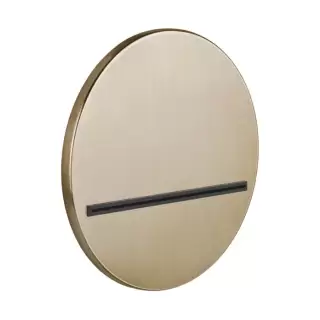 Gessi Venti20 Излив настенный &Oslash;20.7см., каскадный, цвет: Warm Bronze Br. PVD