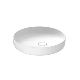 Duravit Vitrium Раковина 46см., накладная, без отв., круглая, без перелива, цвет: белый матовый