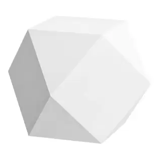 Laufen Home collection Керамический полигедрон 350х350х350 мм IKOS, напольный, цвет: белый матовый