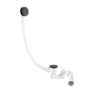 Almar Слив-перелив для ванны, цвет: черный металл брашированный PVD