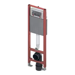 TECEbase Застенный модуль 112х32см., со смывным бачком