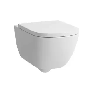 Laufen Palomba Унитаз подвесной 54х36х26.5см., безободковый смыв Rimless, покрытие LCC, цвет: белый