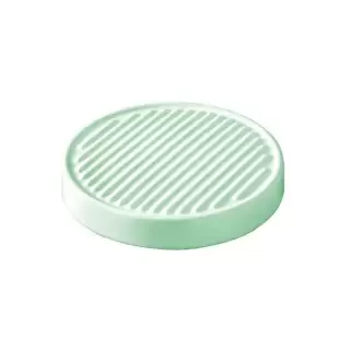 Artceram Cartesio Мыльница d22см., настольная, керамическая, цвет: зеленый глянцевый