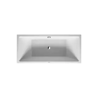 Duravit Vero Air Ванна 180x80см, приставной вариант, с бесшовной панелью и рамой, с 2 наклонами для спины, цвет: белый