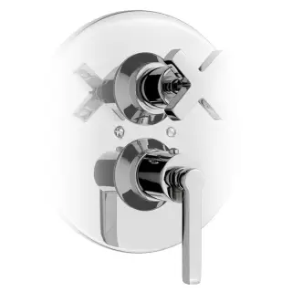 Nicolazzi Termostatico Встраиваемого смеситель, 3/4&rdquo; с запорным вентилем, цвет: хром