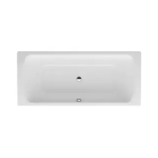 Laufen Pro Ванна встраиваемая, 170x75см., эмалированная сталь (3,5 мм), с центральным выпуском, шумоизоляционное покрытие, с отверстиями для ручек, антискользящее покрытие, цвет: белый