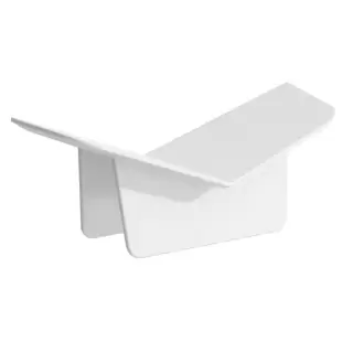 Laufen Home collection Керамическая подставка для книг 34.5x14.5x12.5/13см., LIBRO, настольная, цвет: белый