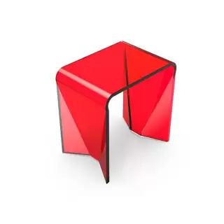 Knief Solid Surface Табурет отдельностоящий, из полимерного материала, цвет: Rubin # 040