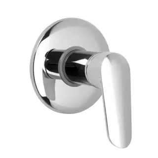 Fima Carlo Frattini Spot F3003/1CR Однорычажный встроенный смеситель для душа, внутренняя часть (F2535CR) в комплекте, цвет: хром