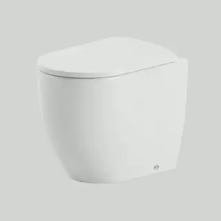 Artceram Monet Унитаз напольный 36х52см., приставной Rimless, цвет: белый матовый