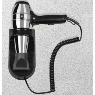 Colombo Hotel Collection Фен настенный 1300W, цвет: черный