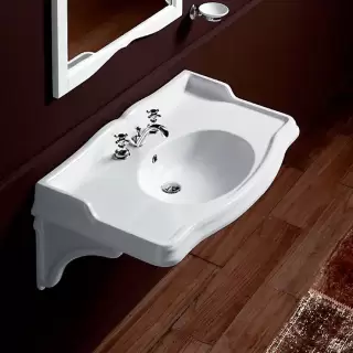 SIMAS Arcade 105 Раковина-консоль 105х56 см, 3 отв., цвет: белый